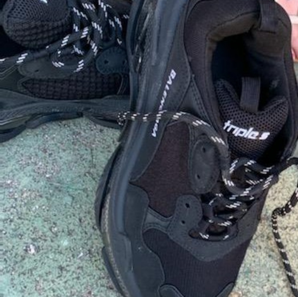 Black Balenciaga 20 Mens